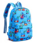 Zicac Toddler Backpack Cute Canvas Preschool Backpacks for Boys Girls, Kids Backpack Perfect for Daycare and Preschool