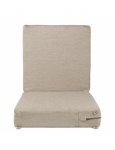 Zicac Booster Cushion with Back for Dining Chair