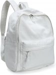 Zicac DIY White Canvas Backpack Students Daypack